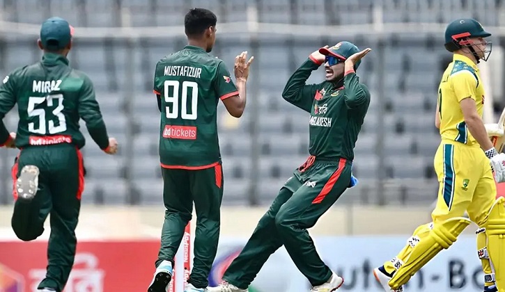 অস্ট্রেলিয়ার বিপক্ষে ঐতিহাসিক সিরিজ জয় বাংলাদেশের
