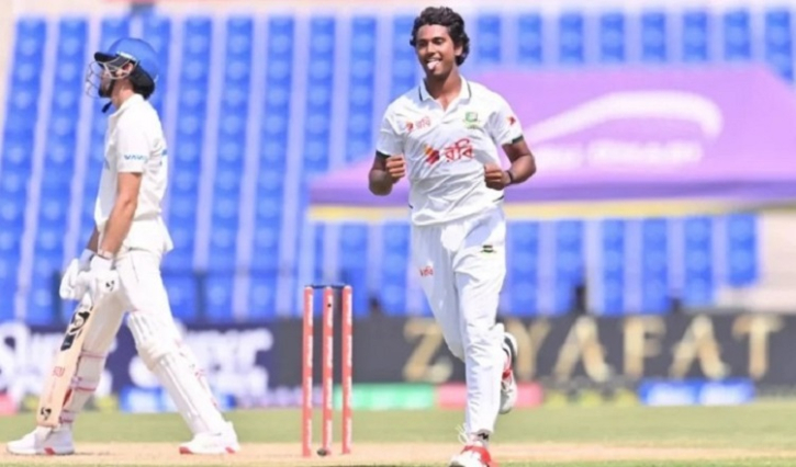 টেস্টে একমাত্র হ্যাটট্রিক করে হাসান মাহমুদের ইতিহাস 