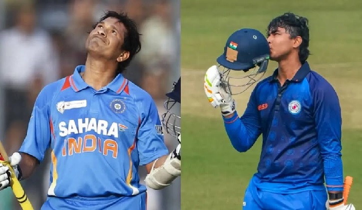 শচিনের ৩৭ বছরের রেকর্ড ভাঙতে পারেন ১৫ বছরের সূর্যবংশী