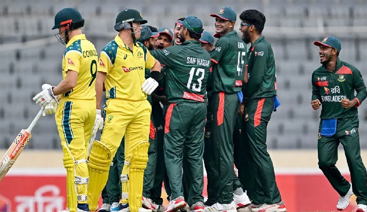 ২১ বছর পর অস্ট্রেলিয়াকে ওয়ানডেতে হারালো বাংলাদেশ