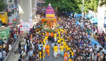 উল্টো রথের মধ্য দিয়ে আজ শেষ হচ্ছে রথযাত্রা উৎসব