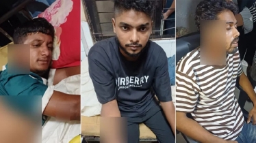 চাঁদার দাবিতে নোয়াখালীতে বিয়ের গাড়ীতে গুলি: গুলিবিদ্ধ ৫